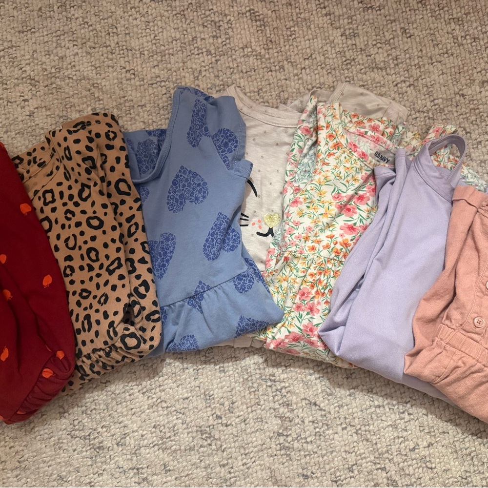 girls dress romper bundle